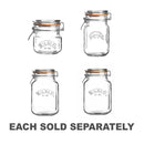 Kilner Clip Top Square Jar (Clear)