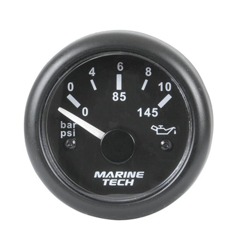 Oil Pressure Gauge (0-10 Bar Black)