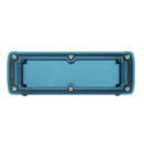 Aluminium Enclosure with Clear Ends Blue (177x61x89mm)