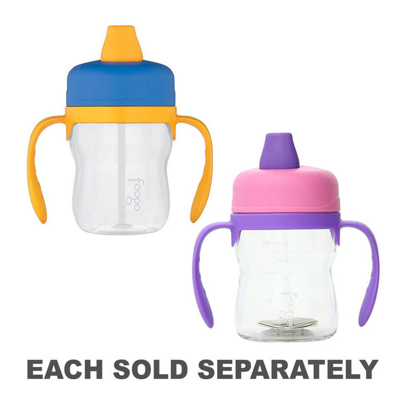 235mL Foogo Soft Spout Tritan Sippy Cup w/Handles