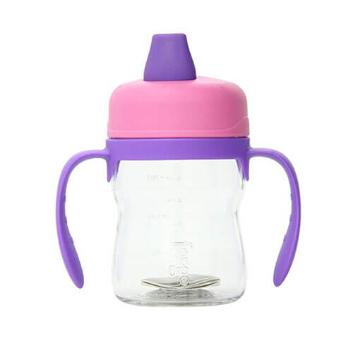 235mL Foogo Soft Spout Tritan Sippy Cup w/Handles