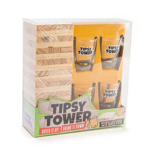 Tipsy Tower Drinking Game