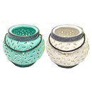 Ceramic Elegant Candle Lantern (14x14x19cm)