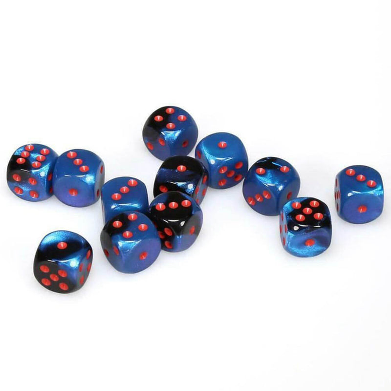 D6 Dice Gemini 16mm (12 Dice)