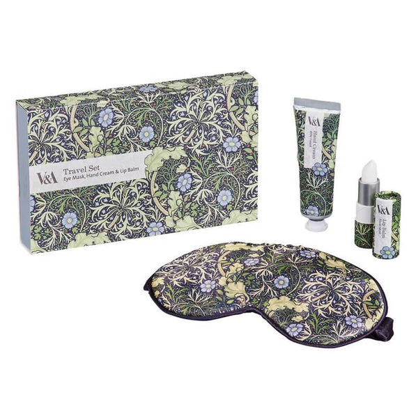 V&A Travel Set (Seaweed Print)