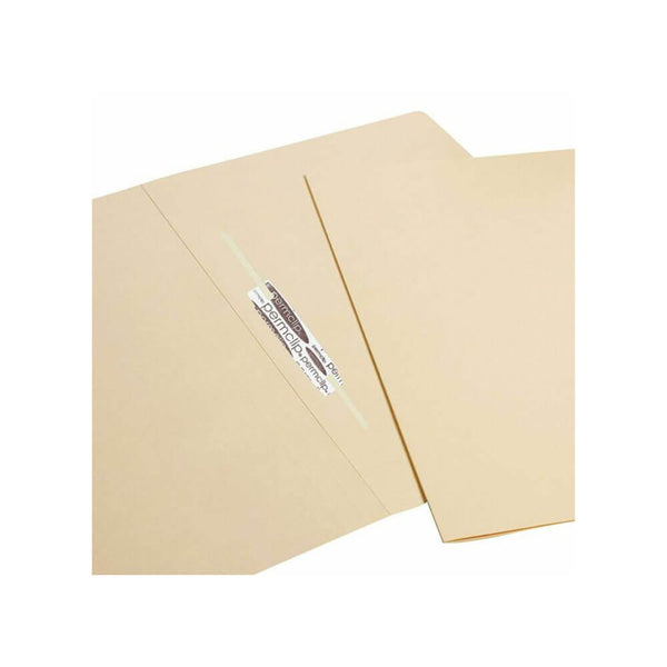 Avery Plain File Permclip Foolscap Buff (100pk)