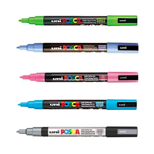 Uni Posca PC-3M Bullet Tip Paint Marker