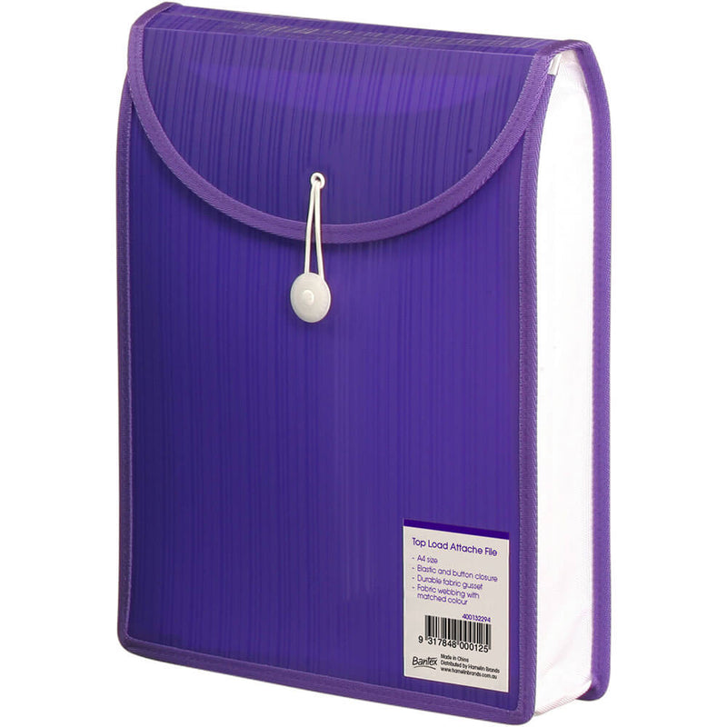 Bantex Top Load File Attache Case (A4)