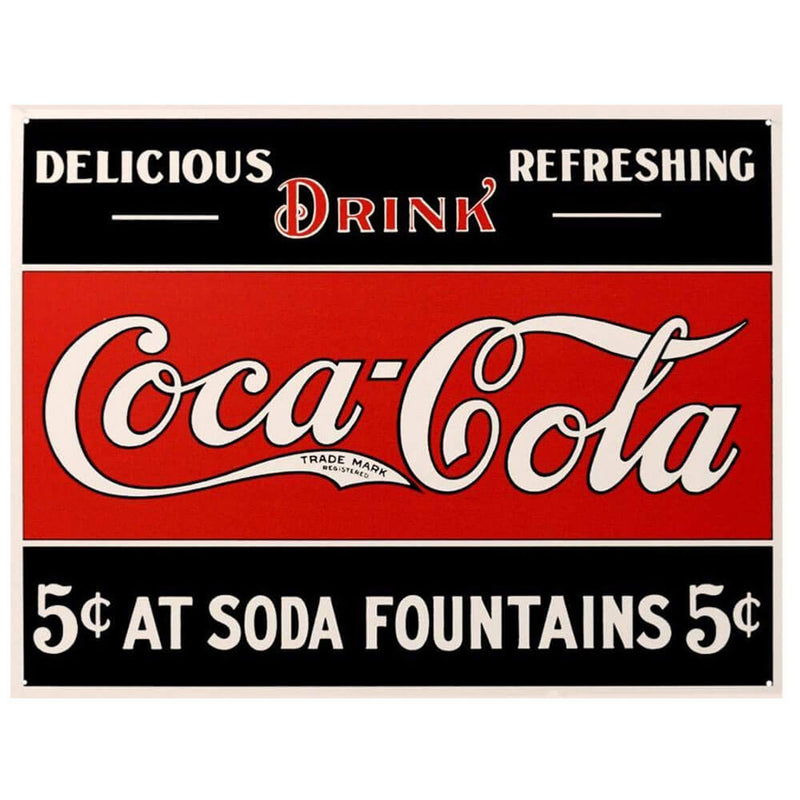 Coca-Cola Retro Tin Sign